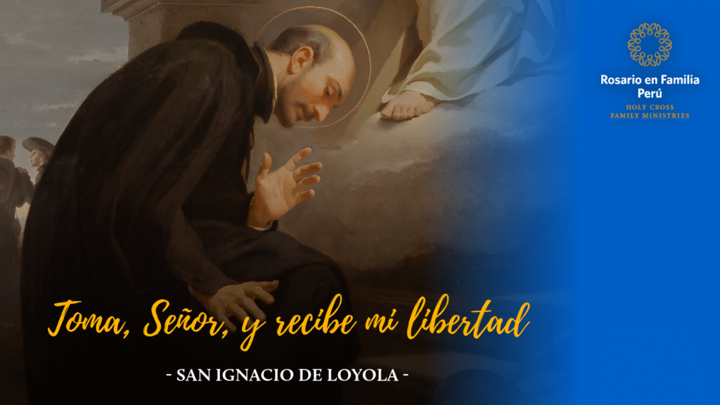 Toma, Señor, y recibe mi libertad